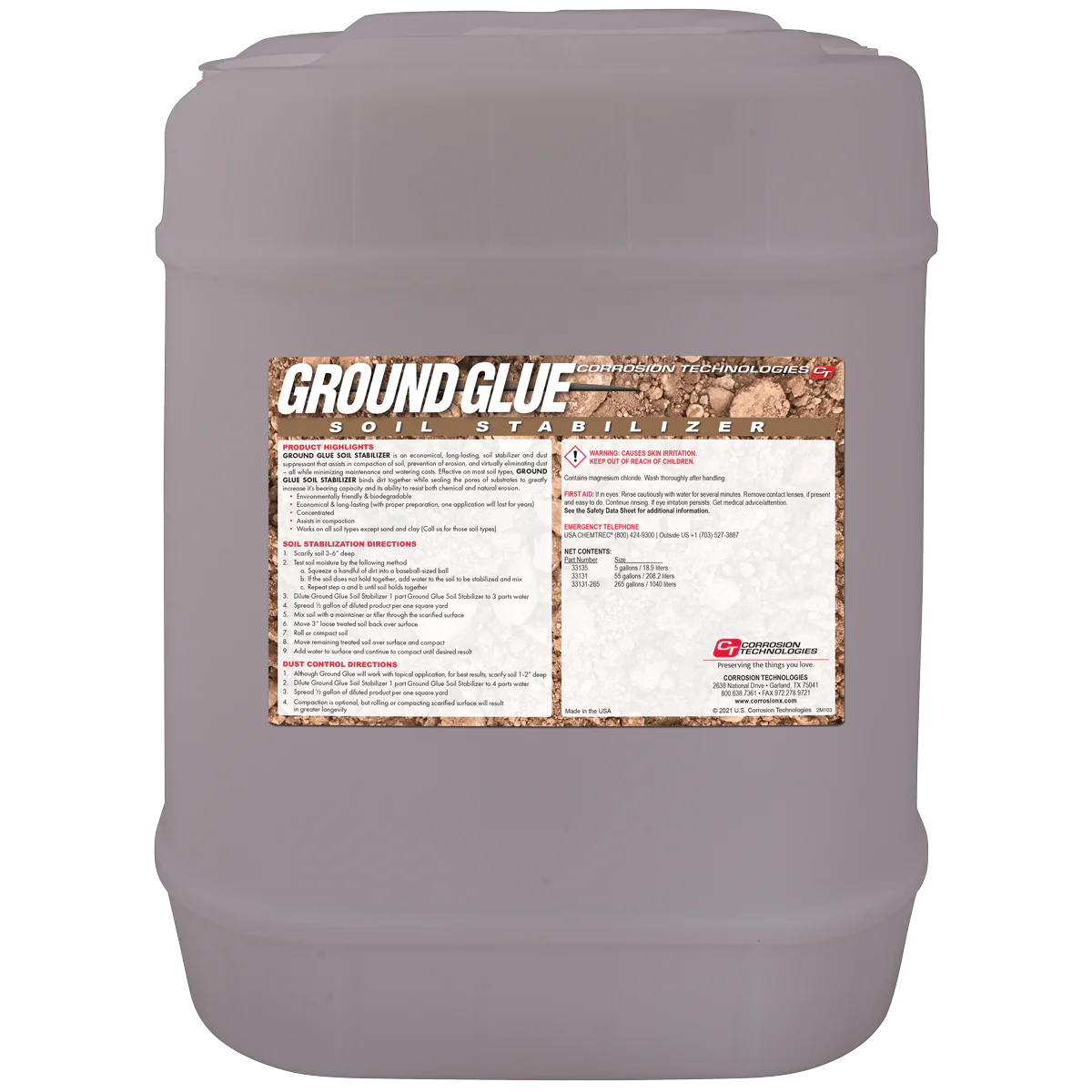 Ground Glue - Soil Stabiliser