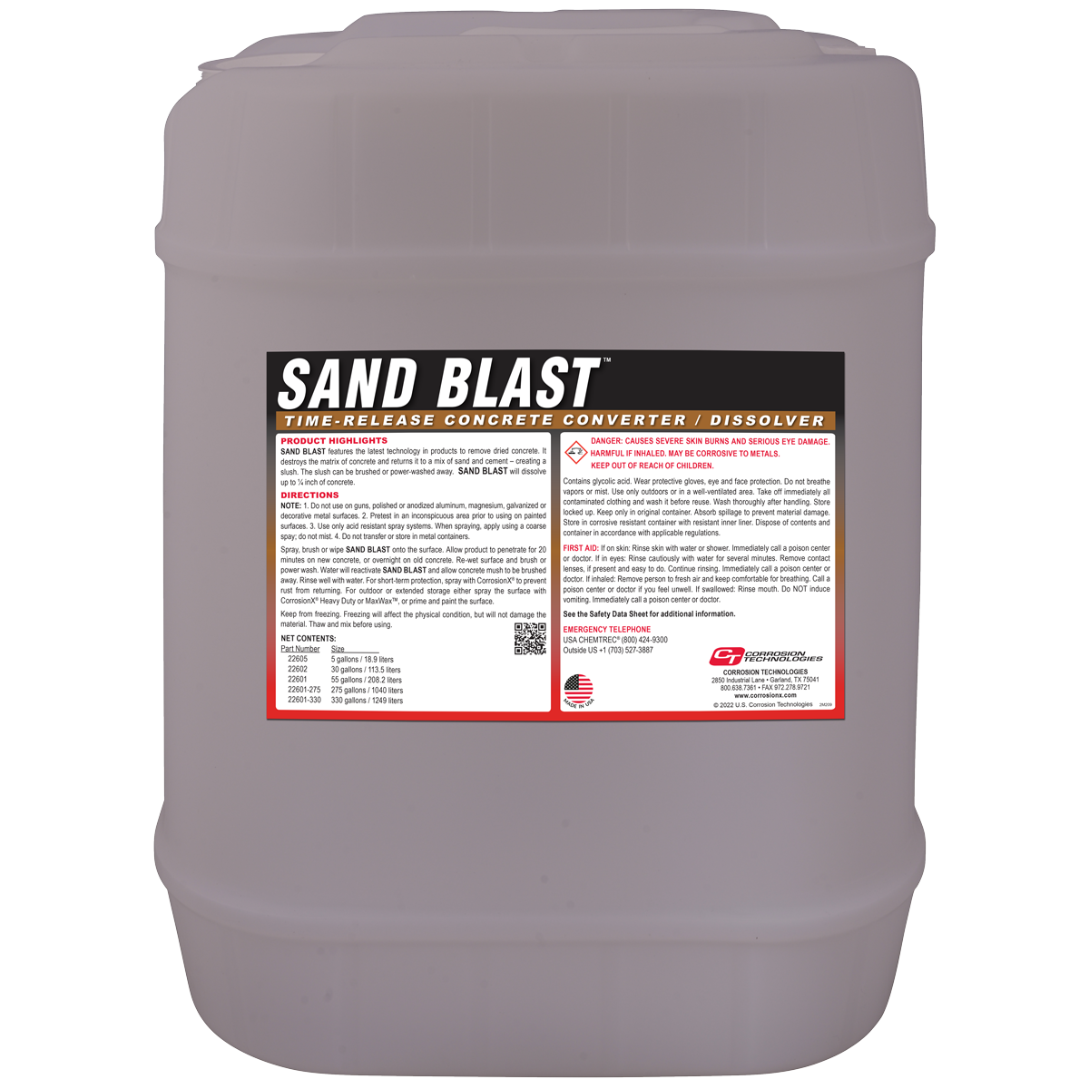 Sand Blast - 5 Gallon