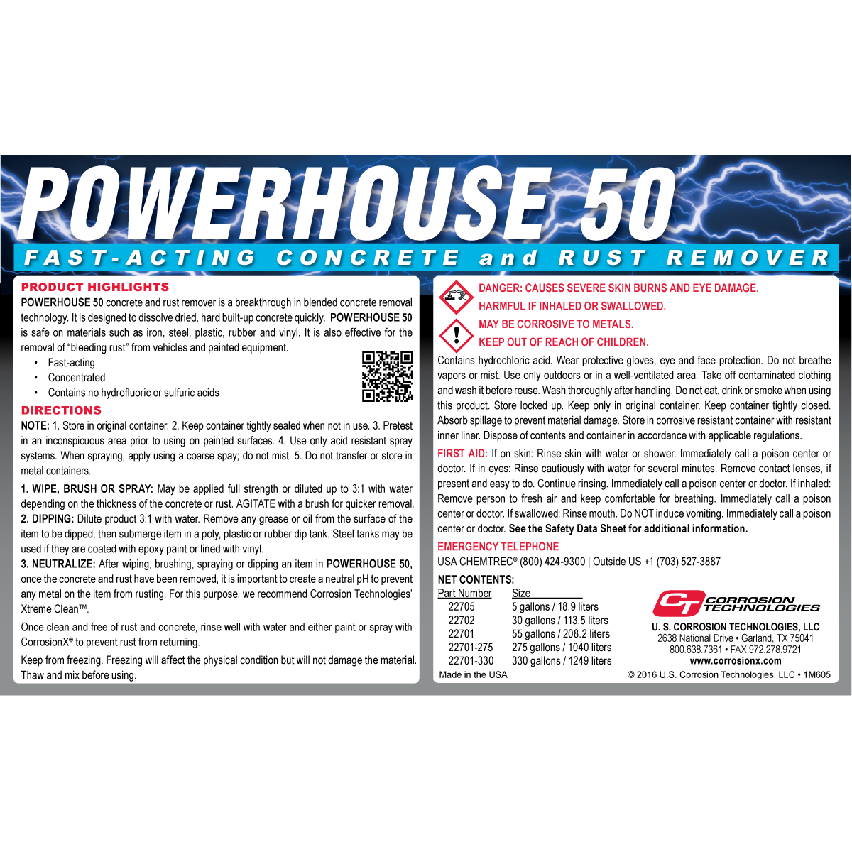Powerhouse 50 - 55 Gallon