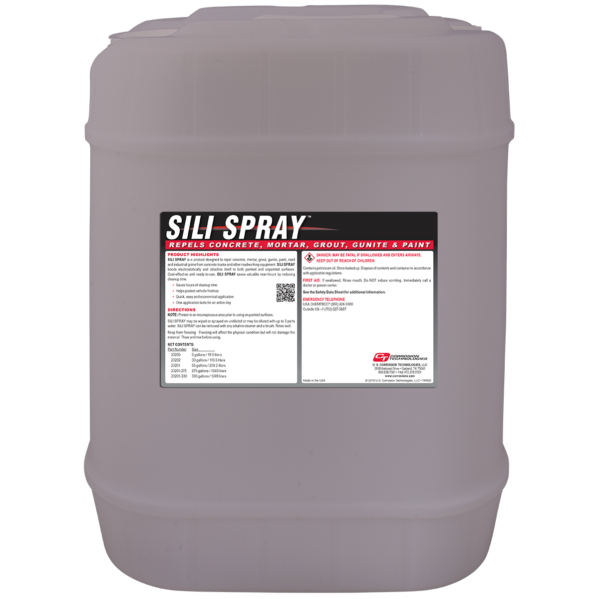 Silispray - 5 Gallon